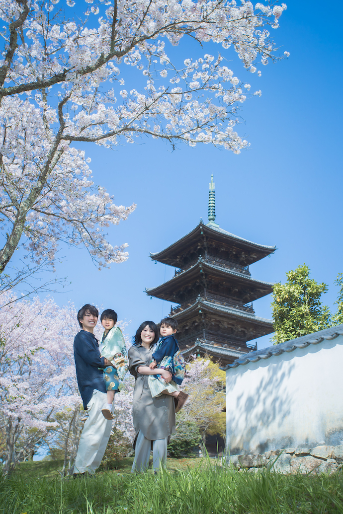 七五三おすすめロケ地紹介【備中国分寺】